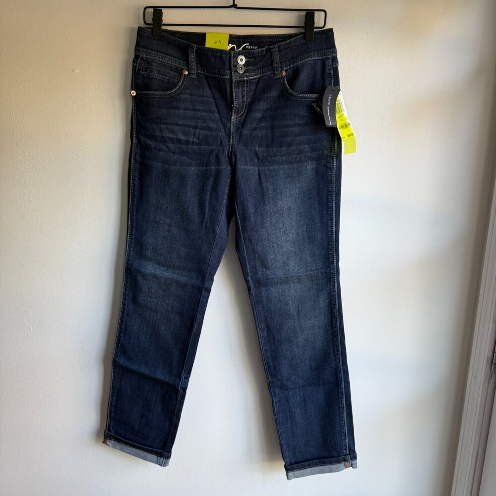 INC Denim - Straight Leg Curvy Fit Jeans Dark Wash - NWT Women’s Size 4